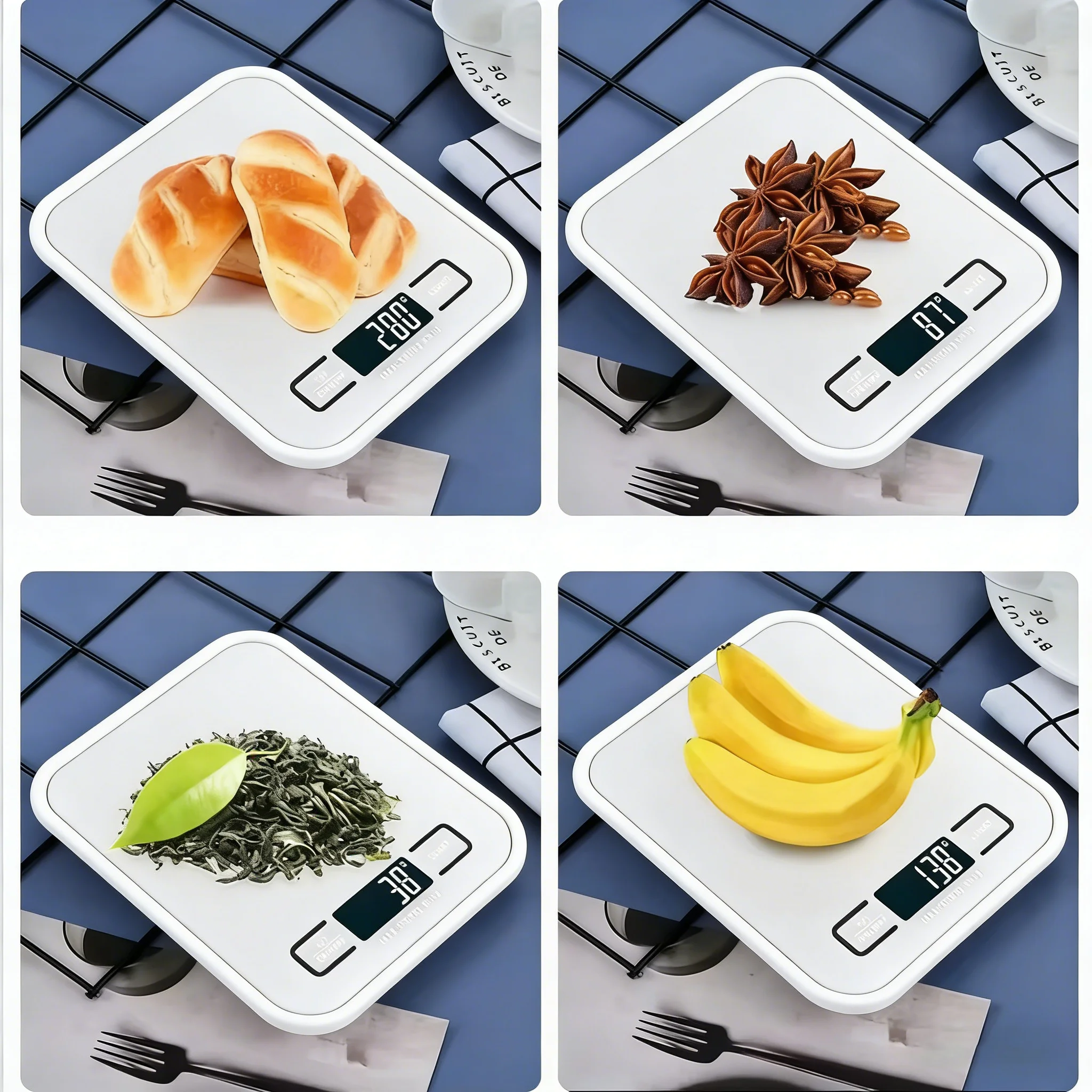 Digital Kitchen Scale LED Display 5kg/1g Stainless Steel Panel Electronic Scales Home Jewelry Food Snacks Weighing Baking Tools - Image 4