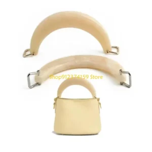 G5AE Fashionable Shaped Purse Handle Upgrades For Bag Replacement